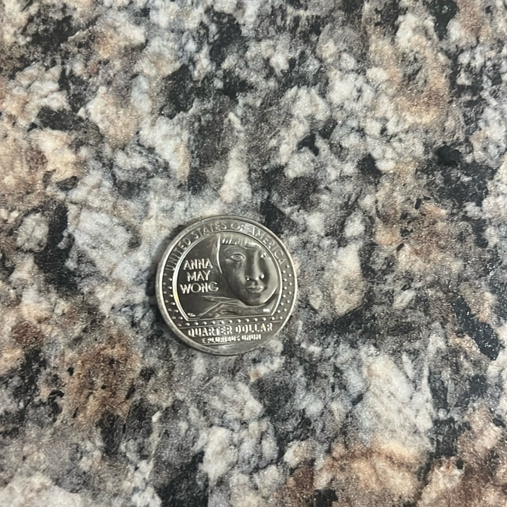 Ultra Rare 2022 Anna May Wong “D” Quarter